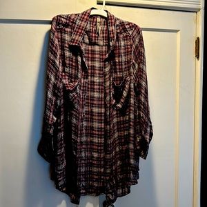 Melissa McCarthy Seven7 Long Blouse